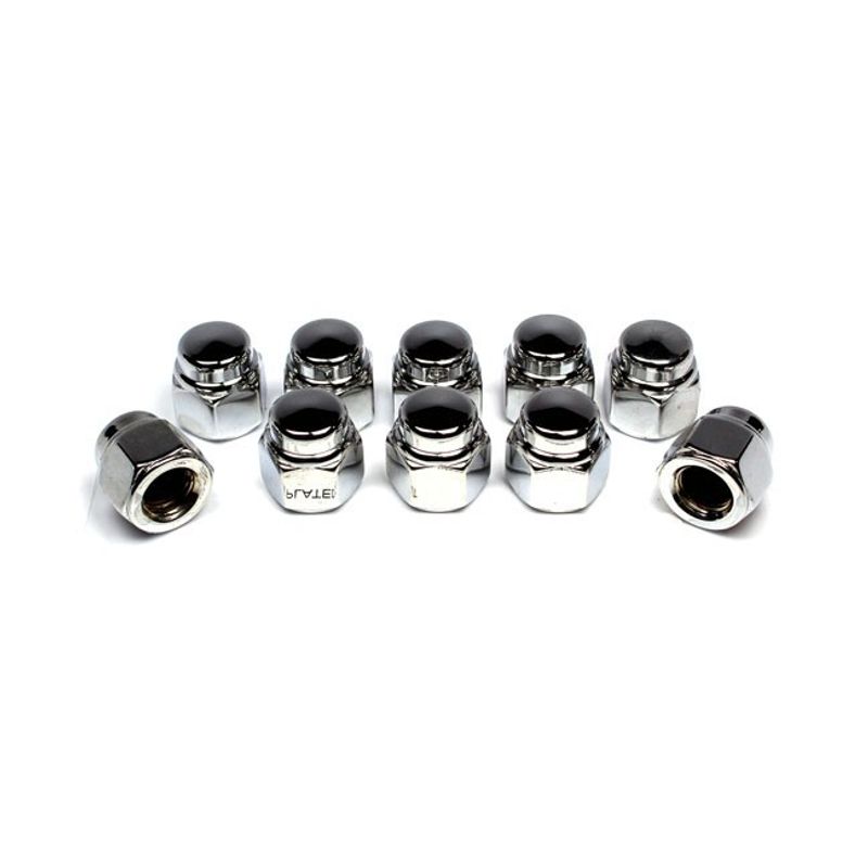 Muttrar lock Colony 7/16-20 krom universal (10-pack)