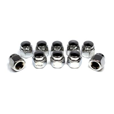 Muttrar lock Colony 7/16-20 krom universal (10-pack)