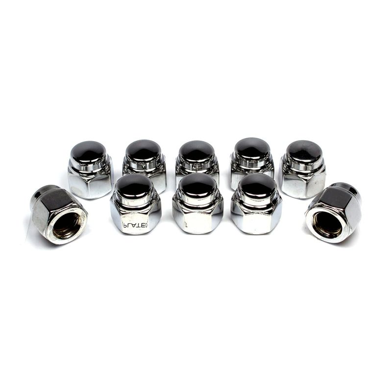 Muttrar lock Colony 7/16-20 krom universal (10-pack)