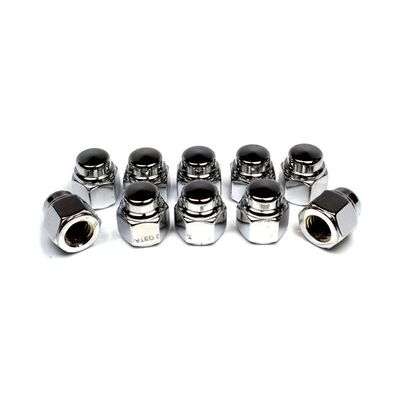 Muttrar lock Colony 1/2-13 krom universal (10-pack)