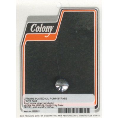 Plugg Colony Big Twin OHV & Flathead 36-52 krom