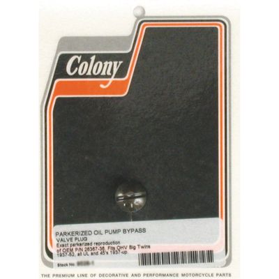 Plugg Colony Big Twin OHV & Flathead 36-52 svart