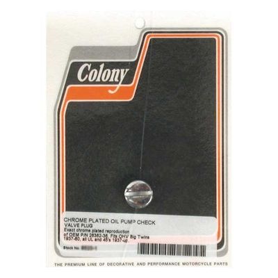 Plugg Colony Big Twin OHV & SV 36-80 krom
