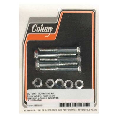 Monteringssats oljepump Colony L71-76 XL Sportster krom