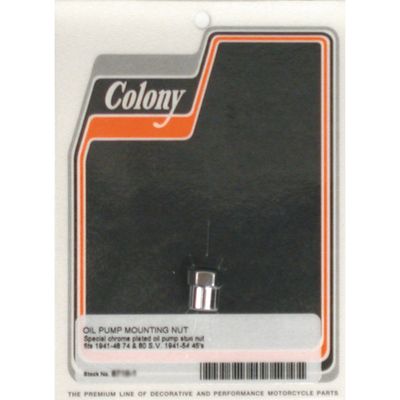 Mutter oljepump Colony SV Big Twin 41-48 krom