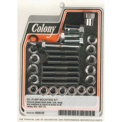 Monteringssats oljepump Colony 45" SV 37-73 krom