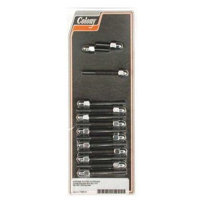 Skruvsats Colony Acorn krom XL Sportster 57-76