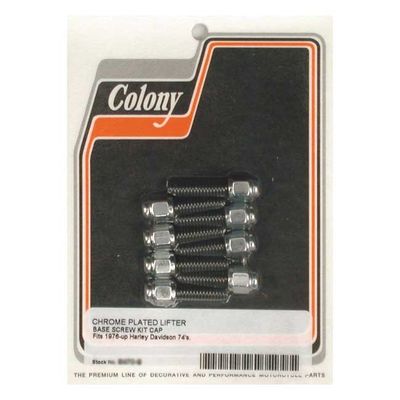Monteringssats Colony Cap krom L76-84 Shovelhead