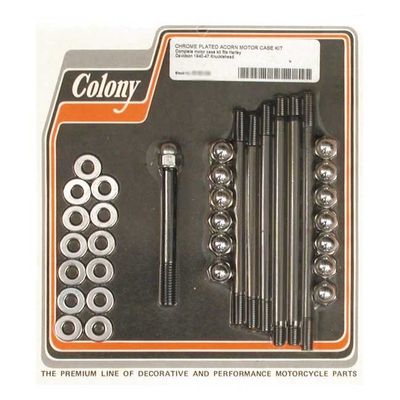 Skruvsats vevhus Colony krom KNUCKLE 40-47 8130-34