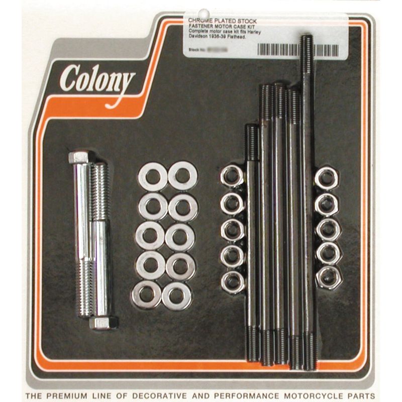 Skruvsats vevhus Colony krom 74/80" SV 36-39 8122-34