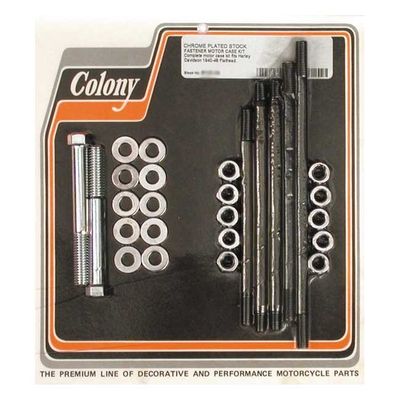 Skruvsats vevhus Colony krom 74/80" SV 40-48 8125-34