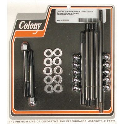 Skruvsats vevhus Colony krom 74/80" SV 40-48 8124-34