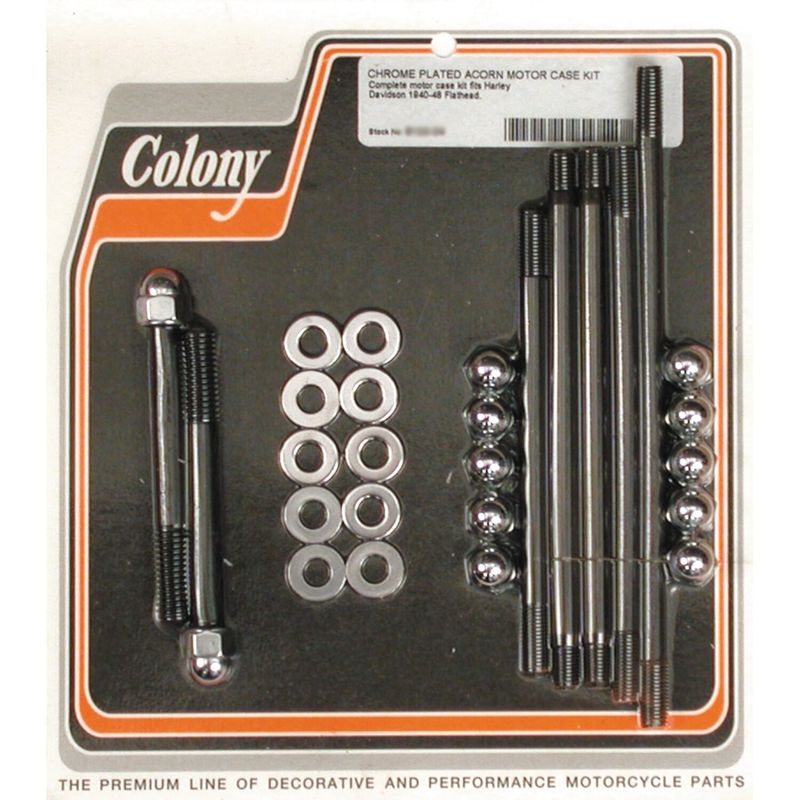 Skruvsats vevhus Colony krom 74/80" SV 40-48 8124-34