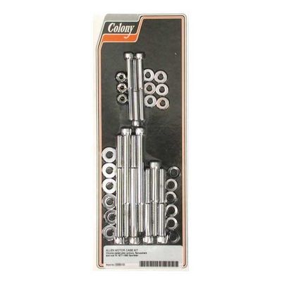 Bultsats vevhus Colony XL Sportster 77-90 krom