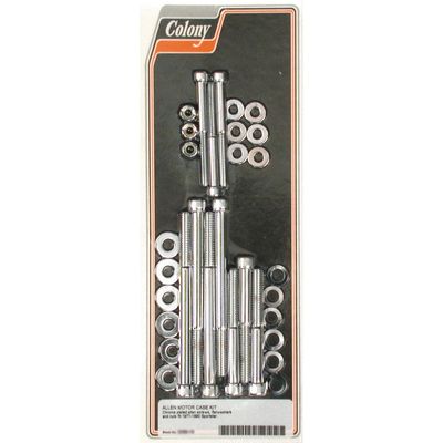 Bultsats vevhus Colony XL Sportster 77-90 krom