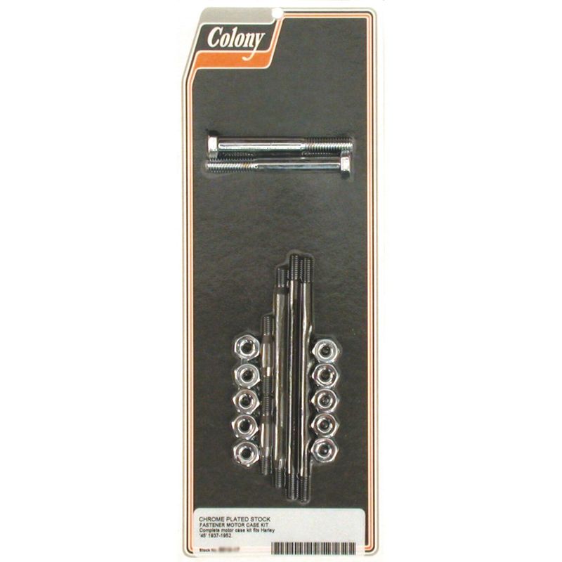 Bultsats vevhus Colony 45" SV 37-73 krom