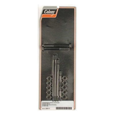 Skruvsats vevhus Colony 1/4 svart 45" SV 37-73