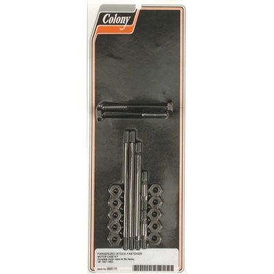 Skruvsats vevhus Colony 1/4 svart 45" SV 37-73