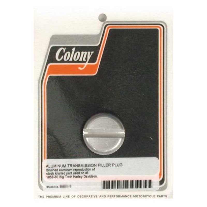 Plugg Colony rund spårad aluminium 4 speed Big Twin 36-86