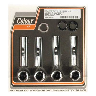 Kåpa stötstång Colony övre krom XL Sportster 86-90