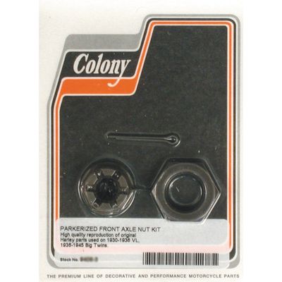 Muttersats hjulaxel fram Colony Big Twin 36-45 standard