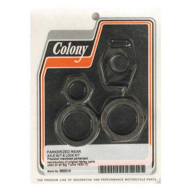 Mutter hjulaxel bak Colony H-D 30-72
