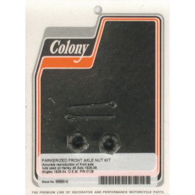 Muttersats hjulaxel fram Colony 45" SV SOLO 29-36 standard