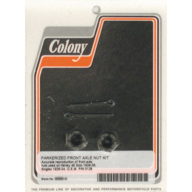 Muttersats hjulaxel fram Colony 45" SV SOLO 29-36 standard
