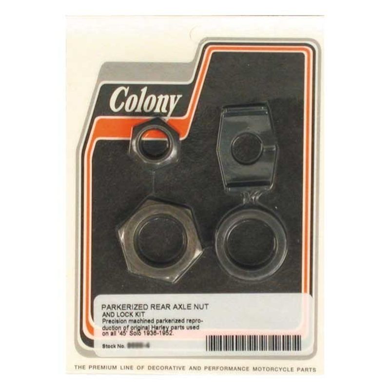 Mutter hjulaxel bak Colony 45" SV SOLO models 36-52 standard