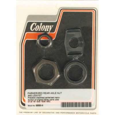 Mutter hjulaxel bak Colony 45" SV SOLO models 36-52 standard