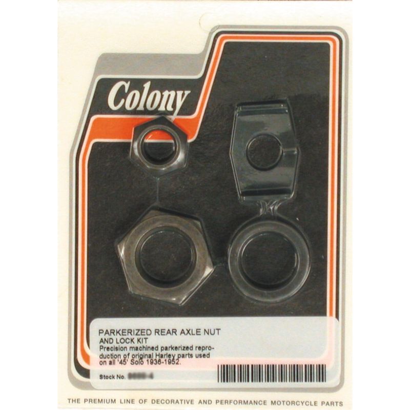Mutter hjulaxel bak Colony 45" SV SOLO models 36-52 standard