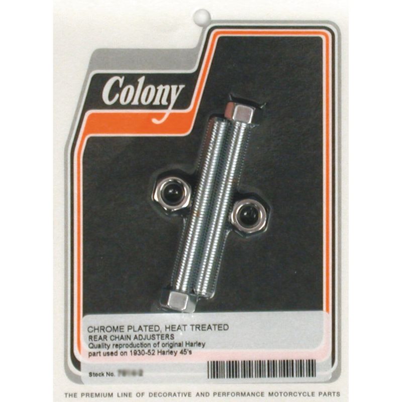 Justersats hjulaxel Colony 45" SV SOLO 30-52 krom