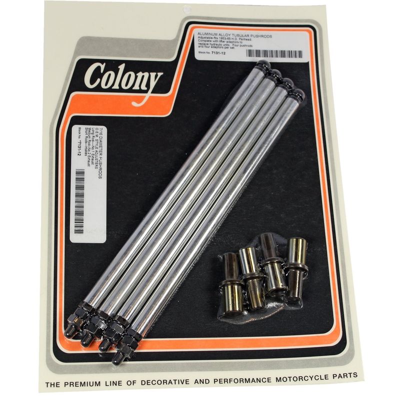 Stötstång Colony Pan aluminium Panhead 53-65