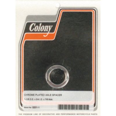 Distanser hjulaxel Colony 7/8" 3/4" lång universal