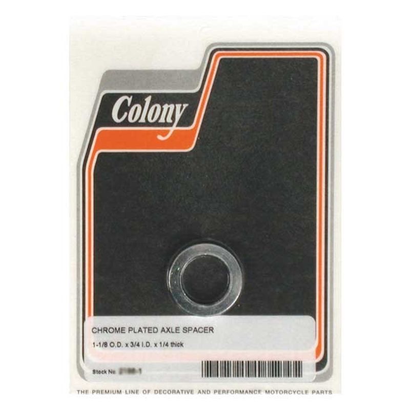 Axeldistans Colony 1/4" 3/4 1/8 lång universal