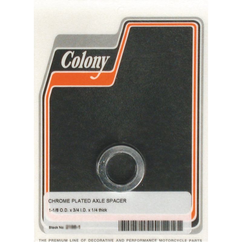 Axeldistans Colony 1/4" 3/4 1/8 lång universal