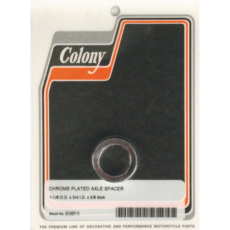 Axeldistans Colony 3/8" lång universal