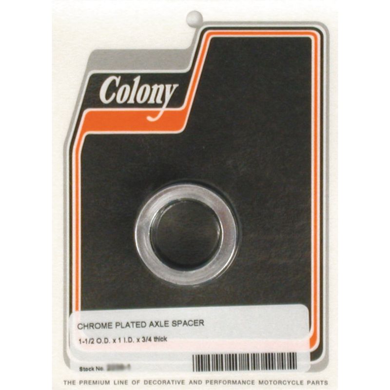 Distanser hjulaxel Colony 3/4" 1" 1/2" lång universal