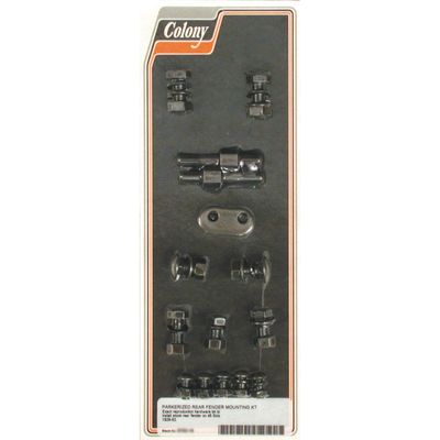 Monteringssats skärm bak Colony Parkerized 45" solo Flatheads 29-52
