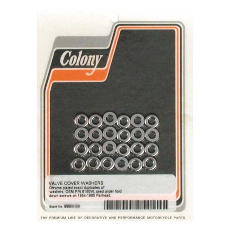 Bricksats vipparmskåpa Colony krom Panhead L54-65 (24-pack)