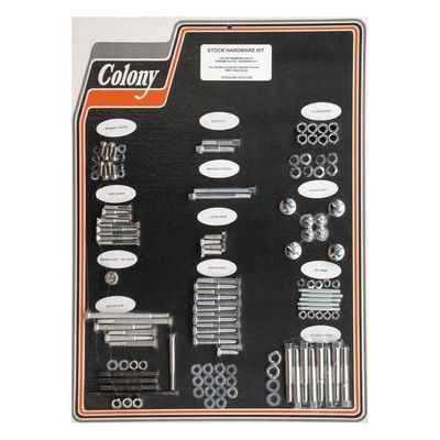 Skruvsats Colony XLCH 57-69 krom