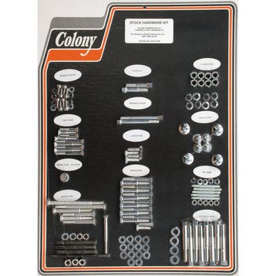 Skruvsats Colony XLCH 57-69 krom