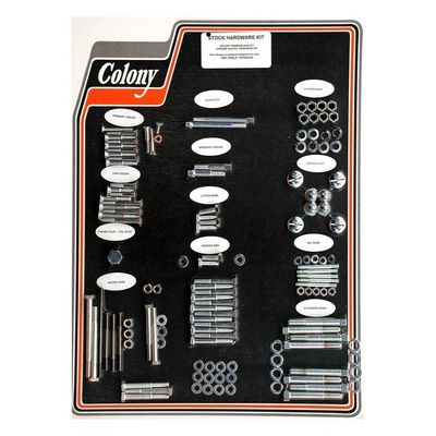 Skruvsats Colony XLH 67-70 krom