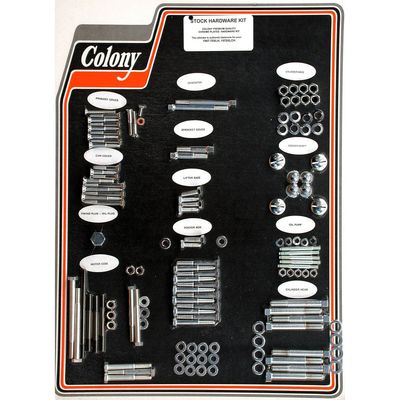 Skruvsats Colony XLH 67-70 krom