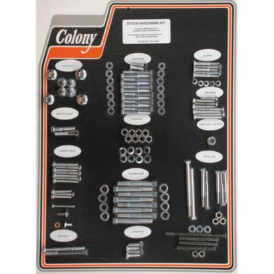 Skruvsats Colony XL Sportster models 71-73 krom