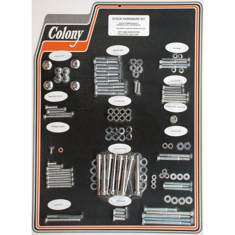 Skruvsats Colony XL Sportster 77-80