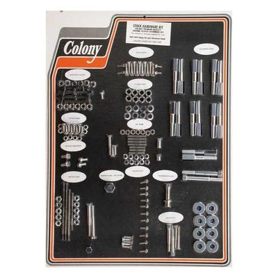 Skruvsats Colony krom 45" SV WITH ALUMINUM HEADS 37-73