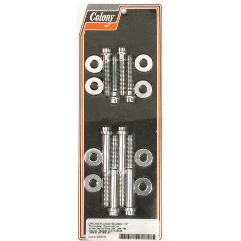 Topplocksskruvsats Colony E84-L85 Big Twin