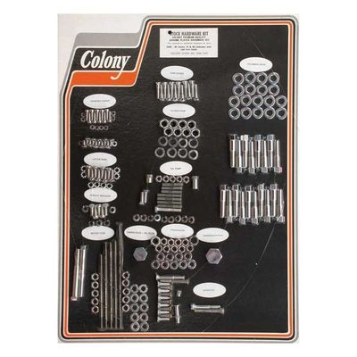 Skruvsats Colony 74"/80" U models WITH CAST IRON 8305 CHR