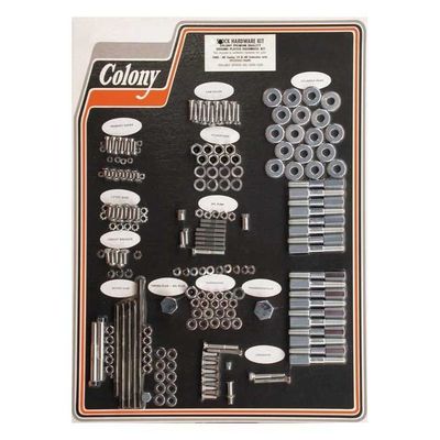 Skruvsats Colony 74"/80" U models WITH ALUMINUM krom